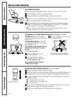 Preview for 12 page of GE Profile WPRB8050 Owner'S Manual