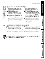 Preview for 23 page of GE Profile WPRB8050 Owner'S Manual