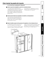 Preview for 107 page of GE PSC23NHPABB and Owner'S Manual And Installation