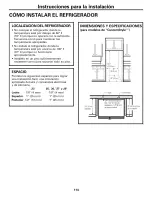 Preview for 114 page of GE PSC23NHPABB and Owner'S Manual And Installation