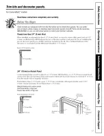 Preview for 17 page of GE PSH25MSSASV and Owner'S Manual And Installation