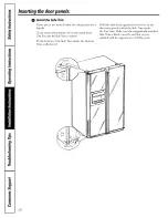 Preview for 20 page of GE PSH25MSSASV and Owner'S Manual And Installation