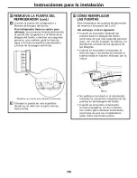 Preview for 105 page of GE PSH25MSSASV and Owner'S Manual And Installation