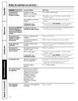 Preview for 116 page of GE PSH25MSSASV and Owner'S Manual And Installation