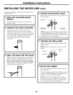 Preview for 22 page of GE PTC22MFMALCC and Owner'S Manual And Installation