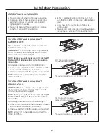 Preview for 6 page of GE PVB94DTBB Installation Instructions Manual