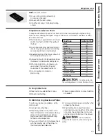 Preview for 23 page of GE RB758 Owner'S Manual