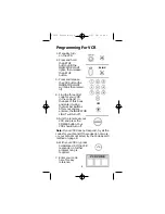 Preview for 6 page of GE RM94905 Instruction Manual