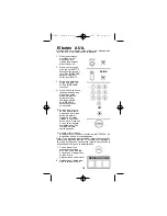 Preview for 20 page of GE RM94905 Instruction Manual