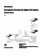 Preview for 1 page of GE Senographe SecondLook Operator'S Manual