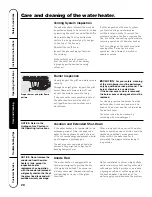 Preview for 20 page of GE SG Series Use And Care Manual