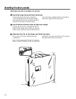 Preview for 24 page of GE SIDE-BY-SIDE REFRIRATOR 22 Owner'S Manual And Installation