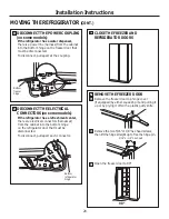 Preview for 28 page of GE SIDE-BY-SIDE REFRIRATOR 22 Owner'S Manual And Installation