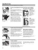 Preview for 56 page of GE SIDE-BY-SIDE REFRIRATOR 22 Owner'S Manual And Installation