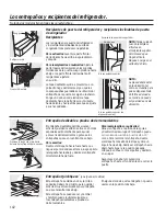 Preview for 102 page of GE SIDE-BY-SIDE REFRIRATOR 22 Owner'S Manual And Installation