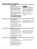 Preview for 110 page of GE SIDE-BY-SIDE REFRIRATOR 22 Owner'S Manual And Installation