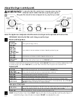 Preview for 10 page of GE Spacemaker GTUP270EMWW Owner'S Manual