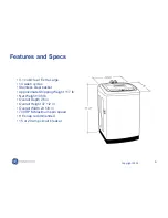 Preview for 6 page of GE Spacemaker WSLS1500J Service Manual