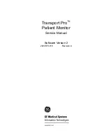 Preview for 1 page of GE Transport Pro Service Manual