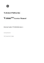 GE Venue R1 Service Manual preview