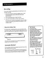 Preview for 23 page of GE VG4040 User Manual