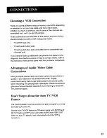 Preview for 45 page of GE VG4040 User Manual