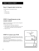 Preview for 6 page of GE VG4064 User Manual