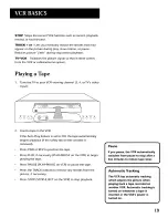 Preview for 21 page of GE VG4064 User Manual