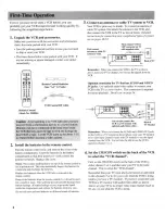 Preview for 6 page of GE VG4219 Owner'S Manual