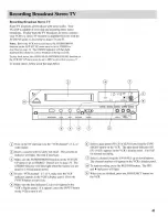 Preview for 45 page of GE VG4219 Owner'S Manual