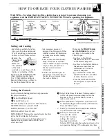 Preview for 5 page of GE WA8879R Use And Care Manual