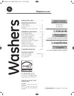 GE WCVH4800KWW Owner'S Manual & Installation Instructions preview