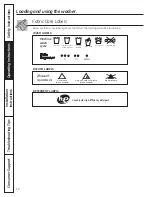 Preview for 12 page of GE WCVH4815K Owner'S Manual & Installation Instructions