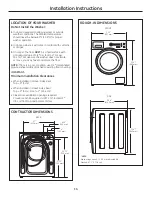 Preview for 14 page of GE WCVH4815K Owner'S Manual & Installation Instructions