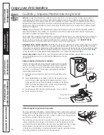 Preview for 58 page of GE WCVH4815K Owner'S Manual & Installation Instructions