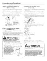 Preview for 10 page of GE WNCK2050H2WC Installation Instructions Manual