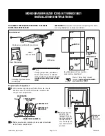 Preview for 1 page of GE WR49X10021 Installation Instructions