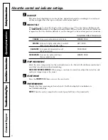 Preview for 6 page of GE WSLM1100 Owner'S Manual & Installation Instructions