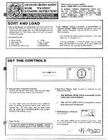 Preview for 1 page of GE WWA3200V Operating Instructions