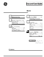 Preview for 1 page of GE WWA3650R Use And Care Manual