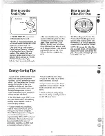 Preview for 8 page of GE WWA5636M Use And Care Manual