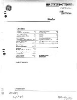 Preview for 1 page of GE WWA8307L Use And Care Manual