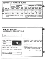 Preview for 2 page of GE WWA8330V Operating Instructions