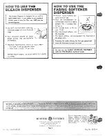 Preview for 4 page of GE WWA8330V Operating Instructions