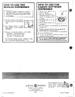 Preview for 4 page of GE WWA8360V Operating Instructions