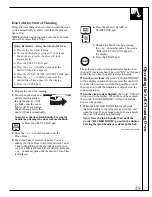 Preview for 29 page of GE XL44 Series Use And Care & Installation Manual