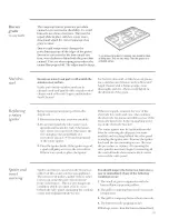 Preview for 21 page of GE ZGG48L31YSS Use And Care Manual