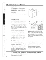 Preview for 8 page of GE Zoneline 8500 series Owner'S Manual