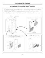 Preview for 17 page of GE Zoneline 8500 series Owner'S Manual