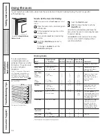 Preview for 16 page of GEAppliances Adora JGBP87SEMSS User Manual